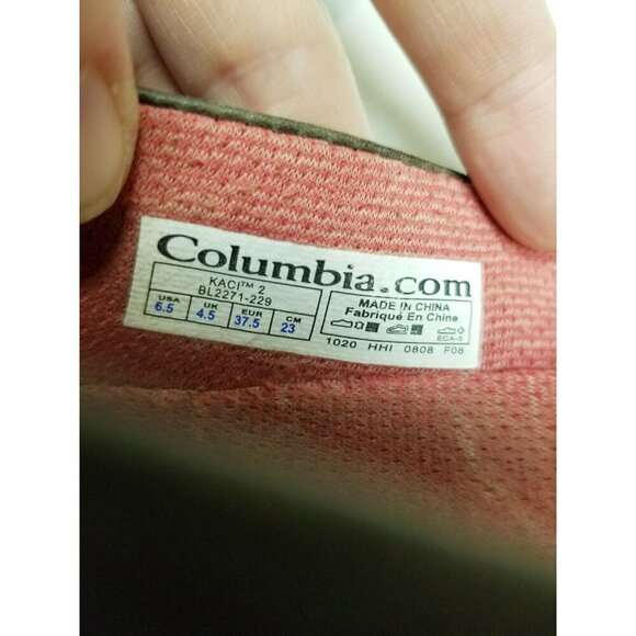 Columbia Kaci Womens Slip-On Shoes Size 6.5 Brown Suede Comfort Walking Flats - Picture 4 of 10